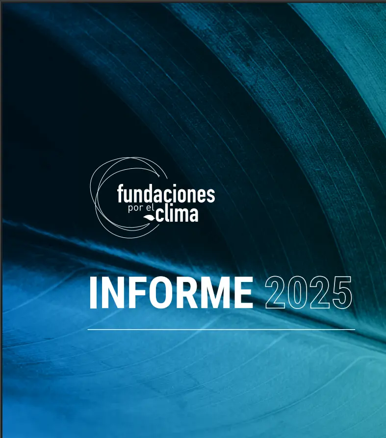 Portada informe Fundaciones por el Clima 2025