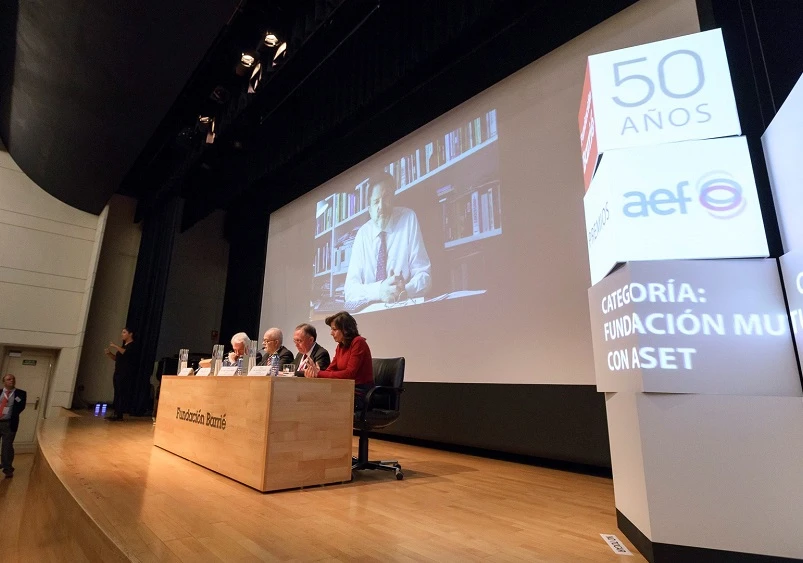 Gala primera edición premios AEF