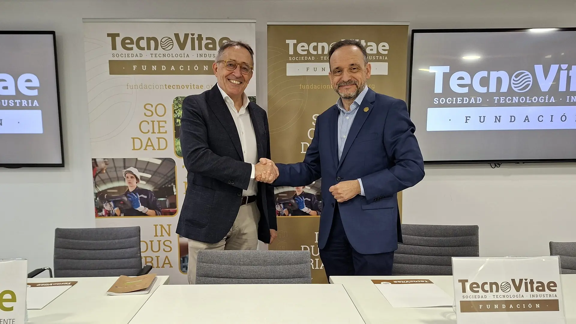 La Fundación TecnoVitae y el Clúster AEICE sellan una alianza para impulsar la innovación en el hábitat eficiente